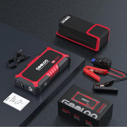 GOOLOO GK509326 GP2000 Jump Starter, 2000A Peak Car Starter, 12V Jump Box, Auto Lithium Battery Booster, 19800mAh Power Pack - Red