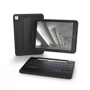ZAGG 103104613 Rugged Book Detachable Case and Magnetic-Hinged Keyboard for iPad Air 3