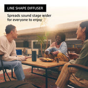 Sony SRSXE300/B Portable Waterproof and Dustproof Bluetooth Speaker, Black