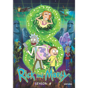Rick and Morty Complete Eighth Season DVD, 10 Episodes, Dolby Atmos and Dolby Digital 5.1 Audio, Two-Disc Set, Multi-Language Subtitles, TV-MA Rated