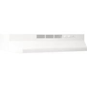 Broan 413001 ADA Capable Non-Ducted Under-Cabinet Range Hood, 30-Inch, White