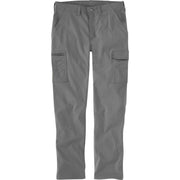 Carhartt Men's Relaxed Tapered Force Ripstop Cargo Work Utility Pants, Steel, W36, 107329