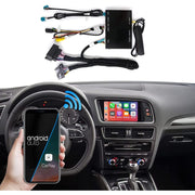 Road Top CP-ZL-AUDI-Q5U Wireless Carplay Android Auto Retrofit Kit for Audi Selected Models with Camera Support