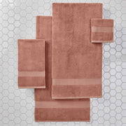 Better Homes & Gardens Signature Soft Solid Bath Sheet, Old Rose, 34 in x 64 in, 90% US Cotton 10% Viscose, Fade Resistant, Extra Absorbent