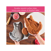 Farberware Disney Minnie Mouse 3D 3-Pc. Non-Stick Cake Pan - GRAY ONE SIZE