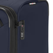 SWISSGEAR Stride Expandable Large Checked Spinner Luggage, Peacoat Blue, 8 Wheels, Built-in TSA Lock, 28 in, 8.6 lb, 7069353177