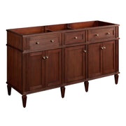 Mahogany Vanity Cabinet - 60