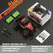 YCFUN TB201 Remote Control Monster Truck, 1:20 Scale, All Terrain Electric RC Car