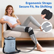 MS.DEAR Cold Therapy Machine for Knee, Shoulder, Hip & Ankle, Adjustable Timer, 5 Cooling Modes, 15L Capacity, Gray, 103608US