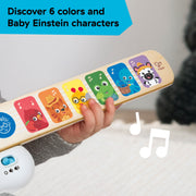 Baby Einstein Hape Rock & Strum Magic Touch Toy Guitar, White, Battery Powered, Ages 6+ Months