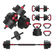 FitRx 30514 Smartbell Gym 5-in-1 Adjustable Dumbbell Set, 40 lbs, Black