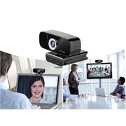 Ultimate V.1.0 Full HD Webcam 1080p with Microphone, Black