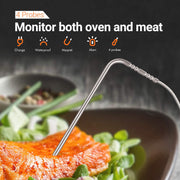 Inkbird IBBQ-4T Wifi Grill Thermometer, Rechargeable Wireless BBQ Thermometer with 4 Probes