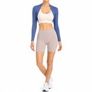 XXX Womens Cropped Sun Protection Cardigan, Lightweight Long Sleeve Open Front Shrug Top, Black