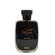 Rasasi Men's Hawas Black EDP Spray 3.3 oz Fragrances (100ml)