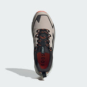 adidas Free Hiker Low Hiking Shoes for Men - Wonder Beige/Core Black - 11.5M
