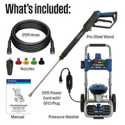 Westinghouse WPX3200e 3200-PSI 1.76-GPM Electric Pressure Washer with 5 Nozzles & Soap Tank