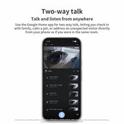 Onn Wired Indoor Security Camera, 1080p HDR Video, Two-Way Talk, Intelligent Motion Alerts, Night Vision, 3-Hour Event History