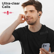 Monster N-Lite 210 Wireless Earbuds, Bluetooth 5.4, 13mm Driver, 32H Playtime, Type-C Charging, IPX5 Waterproof, Black, MH22229