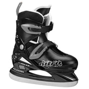 Lake Placid LP102B-S Boys Nitro 8.8 Adjustable Figure Ice Skate, Black 44