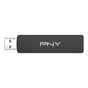 PNY Duo Link V3 USB 3.2 Gen 2 Flash Drive, 256GB, Dual Type-C and Type-A Connectors, Metal Swivel Design, Extreme Read/Write Speeds 1000/800MB/s