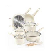 Carote 12pcs Pots and Pans Set Non Stick, Nonstick Kitchen Cookware Sets