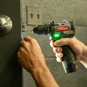 Hyper Tough 98807 12V Max Lithium-Ion Cordless Brushless 2-Speed 3/8-inch Drill Driver with 1.5Ah Battery and Charger