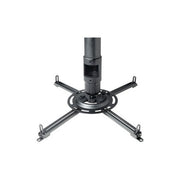 Peerless Industries PJF2-UNV Universal Projector Ceiling Mount with Spider Adapter Plate, Integrated Cable Management, Multidirectional Positioning, Black
