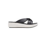 Clarks Of England Clarks Womens Cloudsteppers Drift Ave Flip-Flops - BLACK 7 1/2 MEDIUM