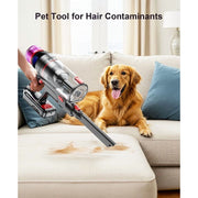 Hosaud Cordless Stick Vacuum Cleaner, 45000pa Suction, 550W Motor, 55min Runtime, 2600mAh Battery, Lightweight, Purple