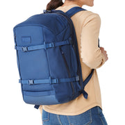 YETI Crossroads 35L Backpack, Water-Resistant TuffSkin Nylon, Clamshell Opening, Navy, 26010000084