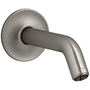 KOHLER K-933-BN Purist Shower Arm and Flange, Vibrant Brushed Nickel