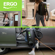 Atrix VACBP10 Ergo HEPA Backpack Vacuum Premium Bundle Black