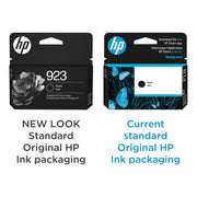 HP 4K0T3LN 923 Original Inkjet Ink Cartridge, Black