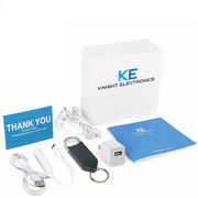 Knight Security KT7000 Cobra Voice Activated Recorder, 128GB Storage, Clip-On Design, Gray