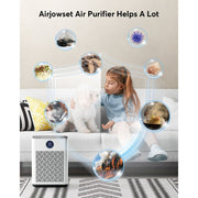 Airfire AP304 2025 Upgraded Air Purifier, Large Room 2800 sq ft, White