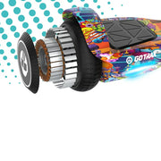 GOTRAX GT-EG-GAL Edge Hoverboard with 6.2 MPH Max Speed, Galaxy