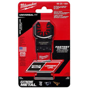 Milwaukee 49-25-1561 1-3/8 in. Nitrus Carbide Universal Fit Extreme Metal Cutting Oscillating Multi-Tool Blade (1-Pack)