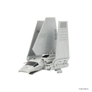 Jazwares Star Wars Micro Galaxy Squadron Imperial Shuttle Battle Pack, Two 7-Inch Vehicles with Movable Wings and Cannons, Six 1-Inch Articulated Micro Figures, Gray, SWJ0546