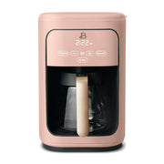 Drew Barrymore 19481 Beautiful 14-Cup Programmable Drip Coffee Maker W/Touch-Activated Display, Rose