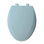 Bemis 1500EC068 Molded Wood Elongated Toilet Seat With Easy Clean and Change Hinge Fawn Beige
