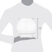 Aqua Culture 99183AC Footed Glass Fishbowl, 1 Gallon