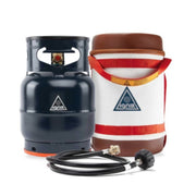 Ignik Igpro-00725Wh Outdoors Gas Growler 5.0 Deluxe Tank, White