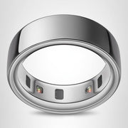 Oura Ring 4 Smart Health Tracker, Silver, Size 8, All-Titanium, Water Resistant, Up to 8 Days Battery Life