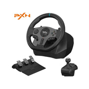PXN PXN-V9 Xbox Gaming Racing Steering Wheel with 3-Pedals and Shifter Bundle
