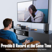 DIGITNOW VHS to Digital Converter 2.0, HD Video to Digital Converter Recorder with Remote & 3.5
