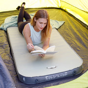 CORE Equipment 40377 4-Season Self-Inflating Camping Bed - Long Wide