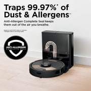 Shark Matrix Plus Robot Vacuum and Mop with Sonic Mopping, Self-Empty HEPA Base, Precision Home Mapping, Pet Hair Cleaning, Multi-Surface UR2650WS