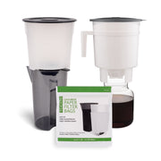 Toddy Cold Brew Coffee Paper Filter Bags, Single-Use, Compatible with Essential Brewer, White, 20 Pack, THMPFF20