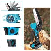 Saker GJ15990 6 Inch Chainsaw, Electric Cordless Chainsaw
